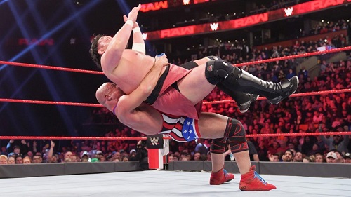 WWE Kurt Angle vs. Samoa Joe