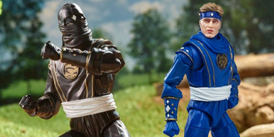 power rangers lightning collection - black and blue
