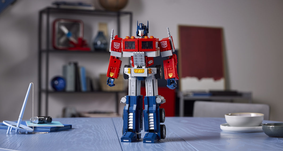 Breathtaking LEGO Transformers Optimus Prime Coming from the Partnership of 2 Iconic Brands