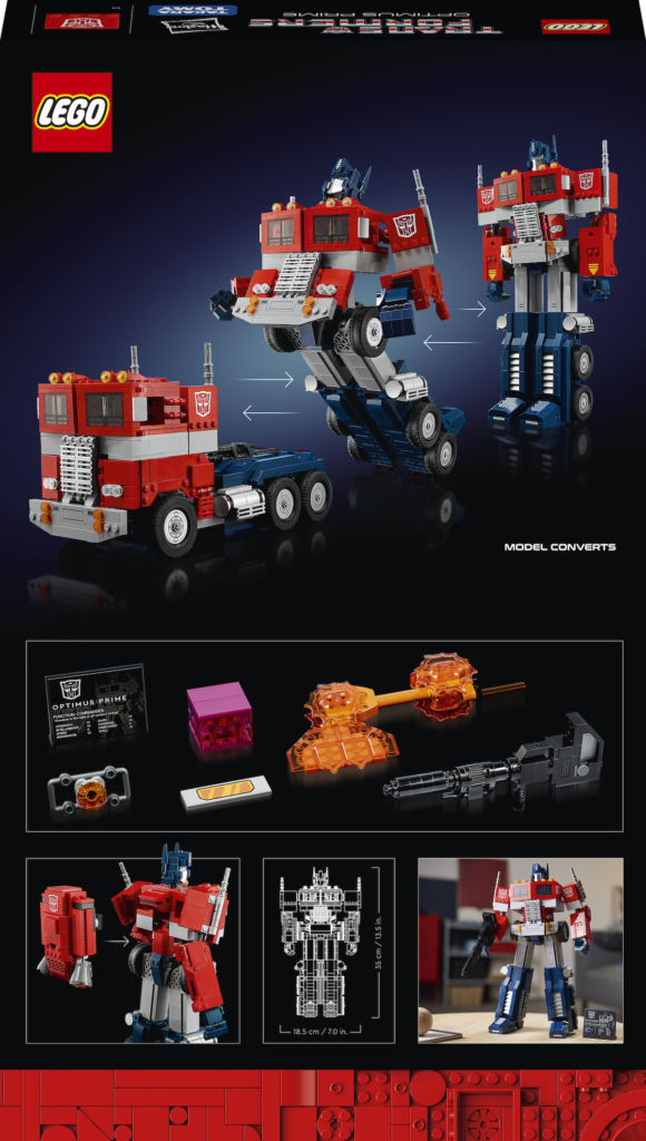 LEGO Transformers Optimus Prime - Box image