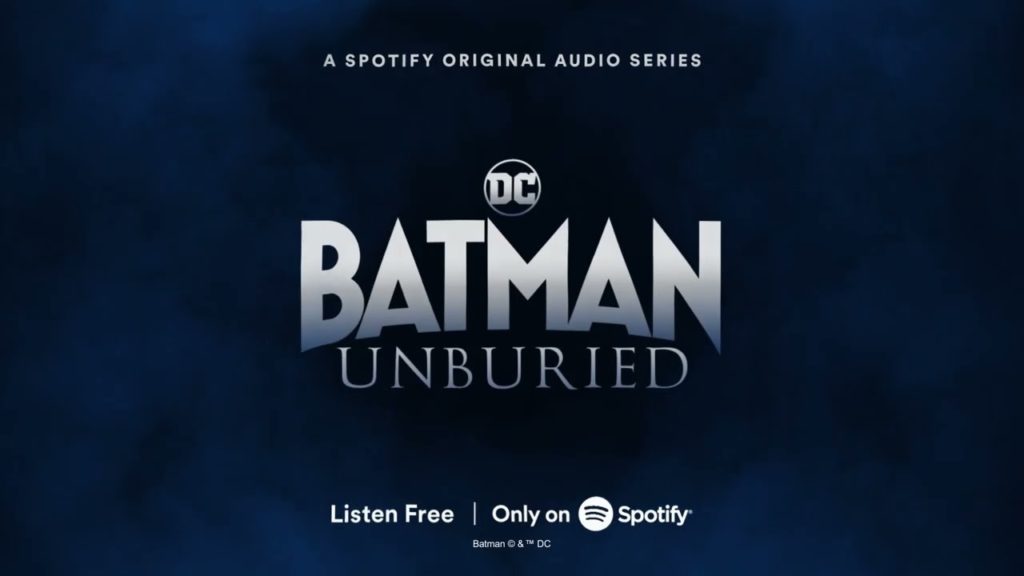 Batman Unburied Podcast logo