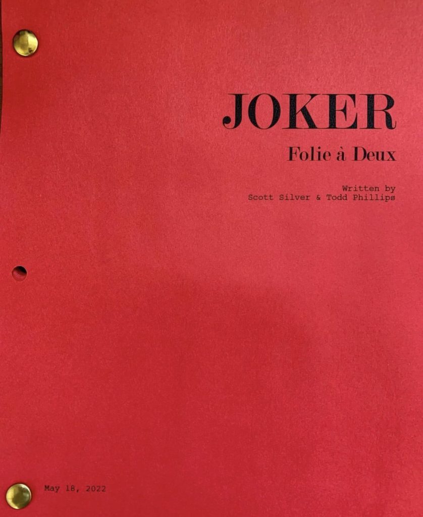 joker 2 script
