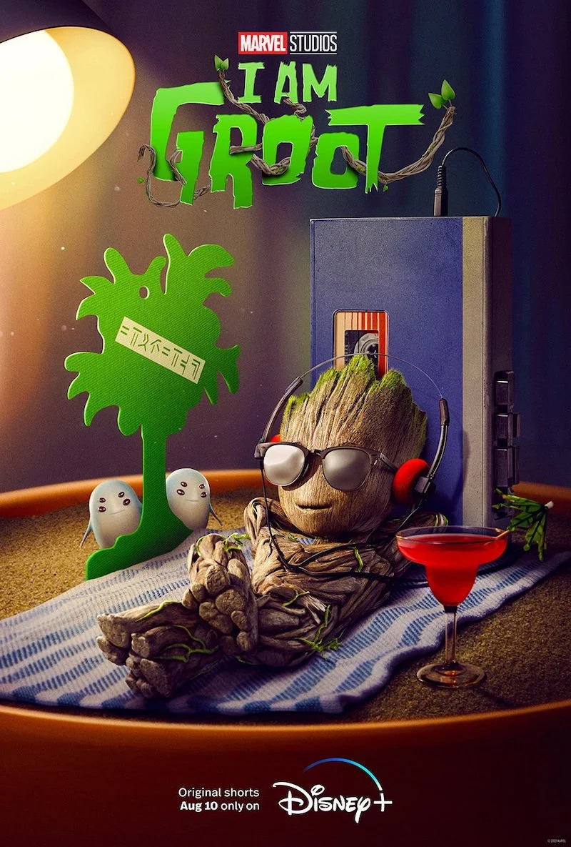 I Am Groot - Check Out The Adorable 1st Poster and Release Date For Marvels New Show
