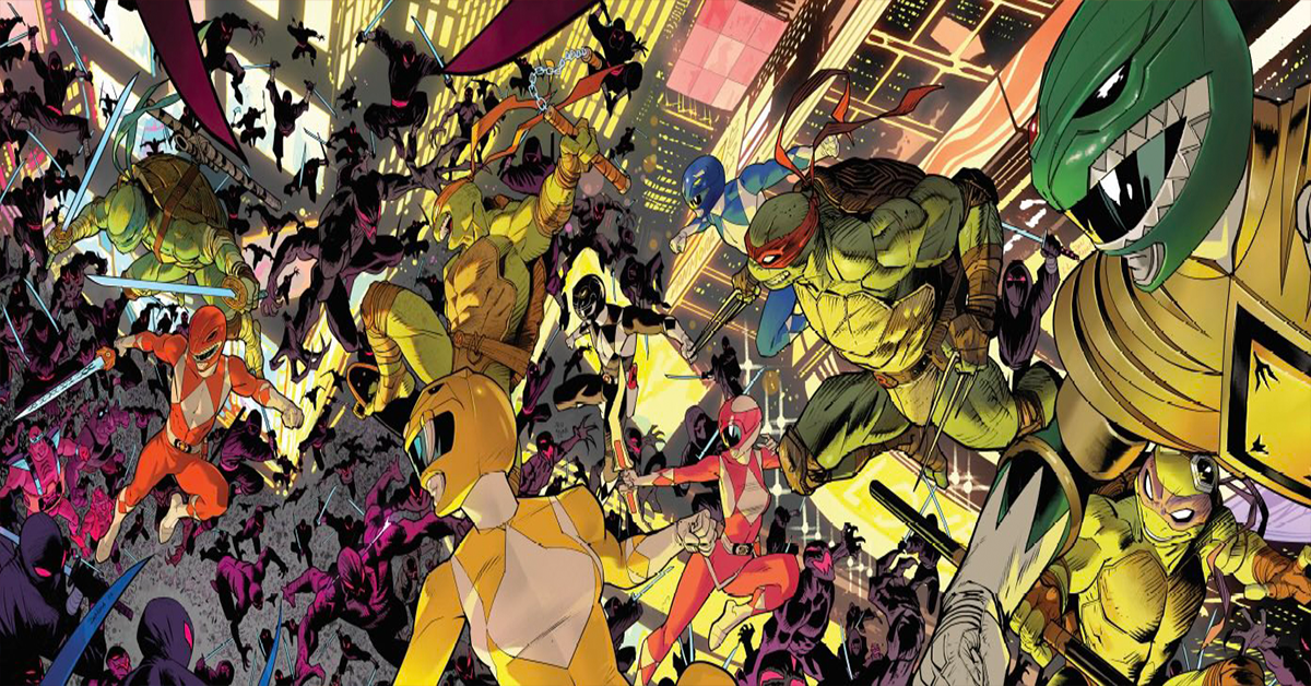 MMPR/TMNT 2 Comic-book Series Announced at SDCC