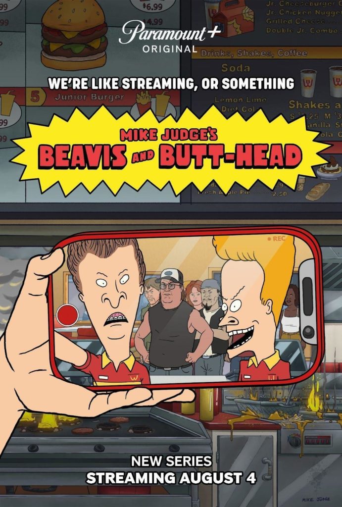 Mike Judge's Beavis and Butthead poster