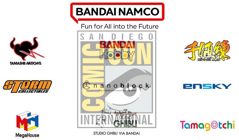 Bandai Namco Toys and Collectibles Awesome Exclusives at SDCC 2022 & Premium Bandai