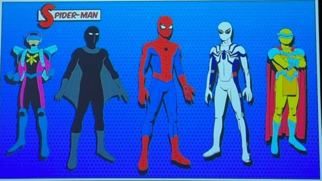 Spider-Man Freshman Year designs 
