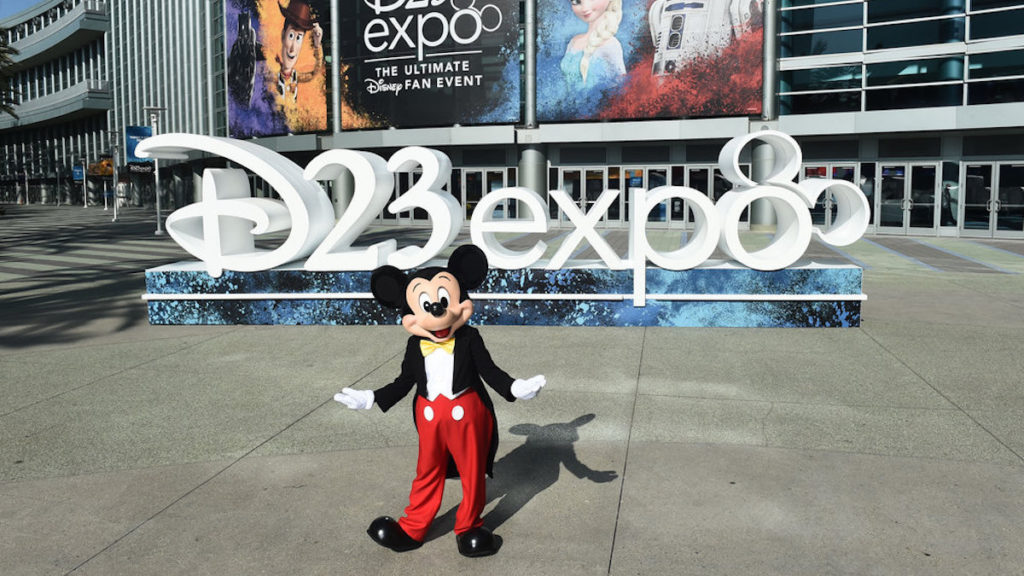 Mickey Mouse at the D23 Expo 2022