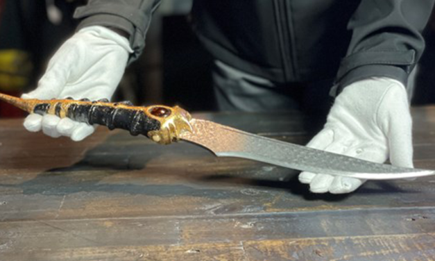 Iconic Dagger Shared In Game of Thrones Successor Series House of The Dragon On Display At Game of Thrones Studio Tour