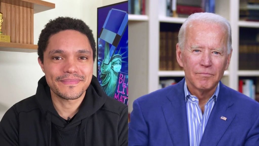 The Daily Show - Trevor Noah and President Joe Biden