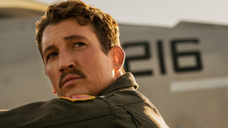 Miles Teller in Top Gun Maverick