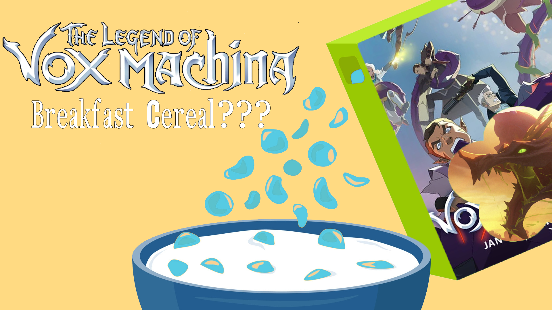 Sweet and Sugary Legend of Vox Machina Cereal is the Next Goal for Critical Role
