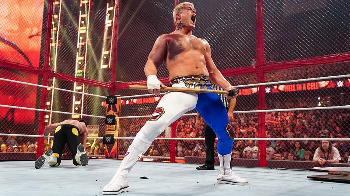 WWE Cody Rhodes torn pec