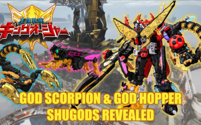 KingOhger Latest Toys Reveals Legend Shugods, God Scorpion and God Hopper